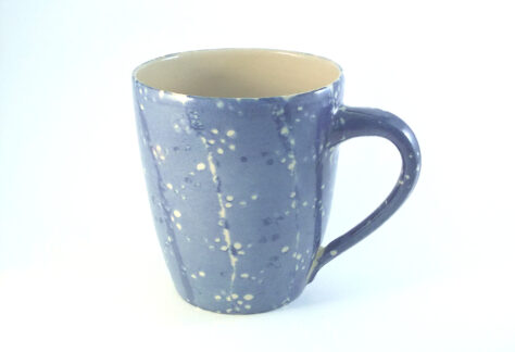 kleiner Kaffeepott Steinzeug blau