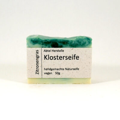 Zitronengrasseife 50g mit Graspapierbanderole