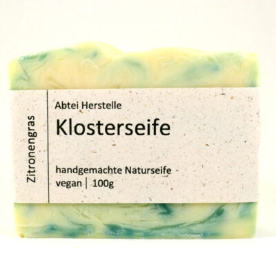 Zitronengrasseife 100g mit Graspapierbanderole