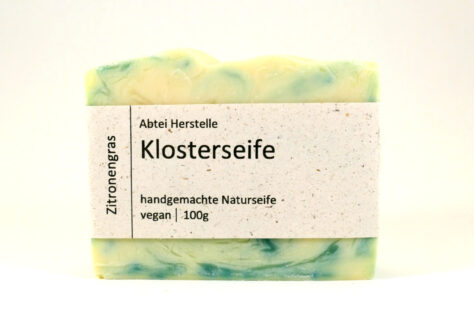 Zitronengrasseife 100g mit Graspapierbanderole