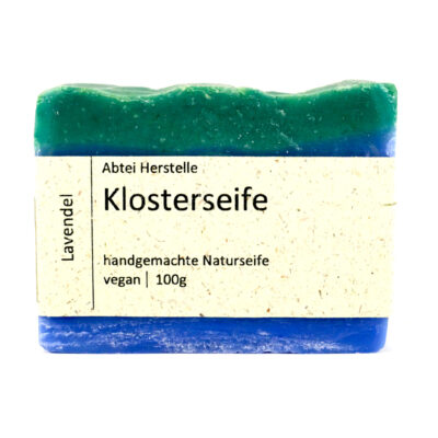Lavendelseife 100g mit Graspapierbanderole