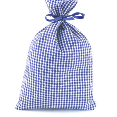 Lavendelsäckchen blau kariert