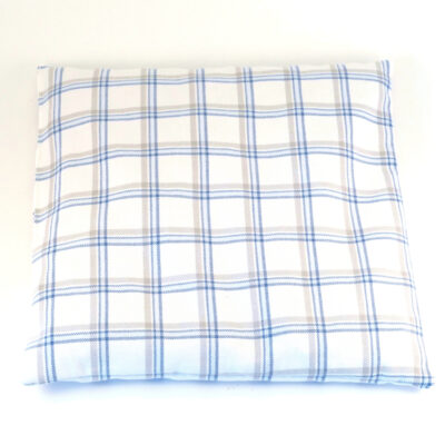 Kirschkernkissen blau grau