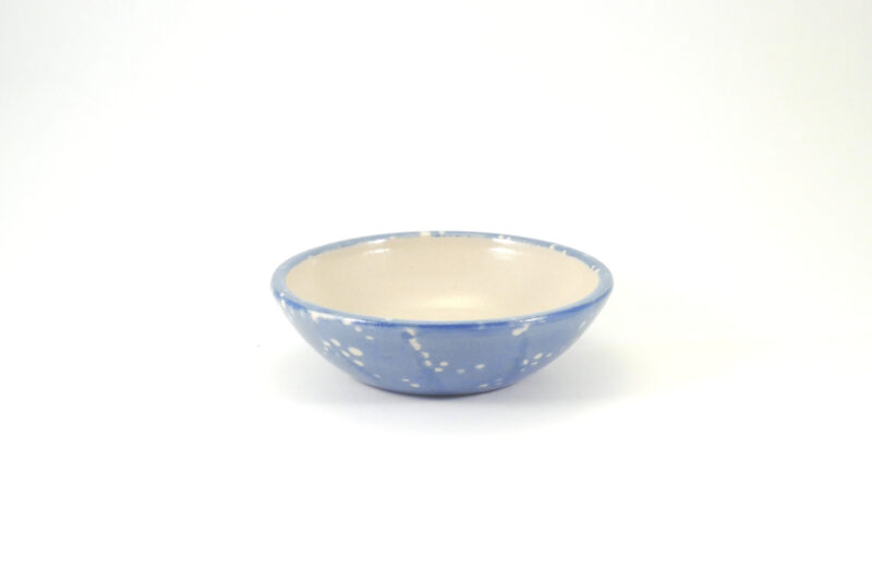 Konfektschälchen Steinzeug blau