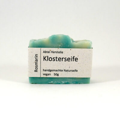 Rosmarinseife 50g mit Graspapierbanderole