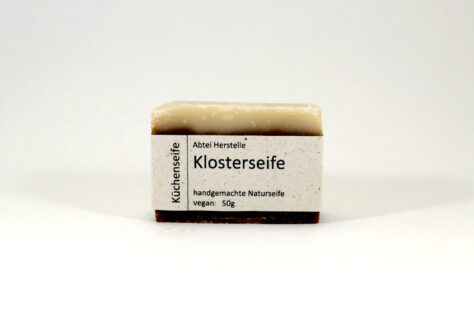 Küchenseife 50g mit Graspapierbanderole