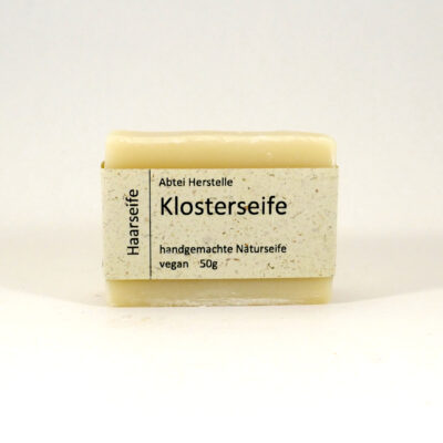 Haarseife 50g mit Graspapierbanderole