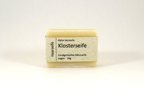 Haarseife 50g mit Graspapierbanderole