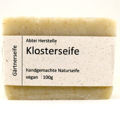 Gärtnerseife 100g mit Graspapierbanderole