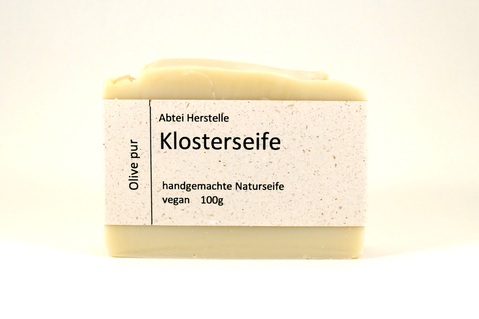 Olive pur 100g mit Graspapierbanderole